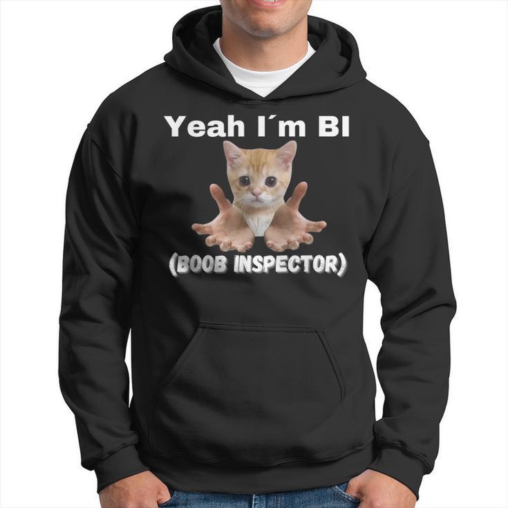 Yeah I'm Bi Boob Inspector Kapuzenpullover