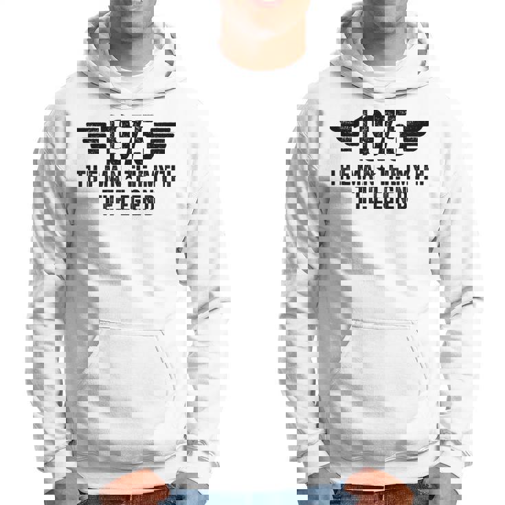 1975 The Man The Myth The Legend Sudadera