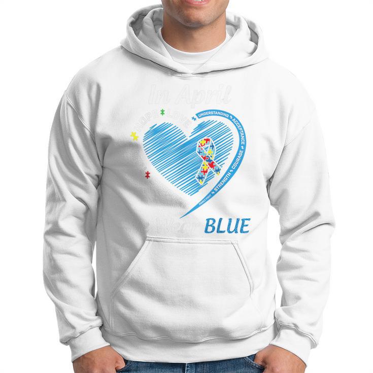 Autismo Arco Iris En Abril Usamos El Mes De Concientización Sobre El Autismo Azul Sudadera
