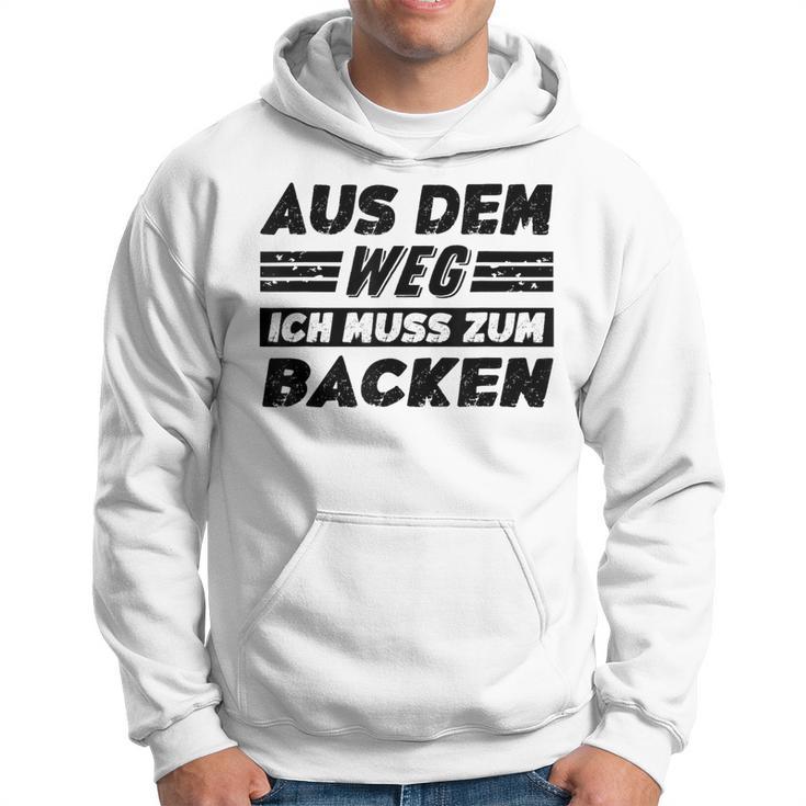 Backen Hobby Lustiger Backen Spruch Kapuzenpullover