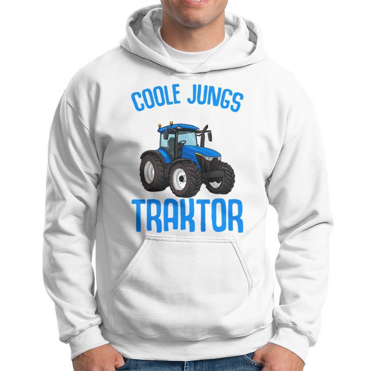 Children's Cool Boys Driving Tractor Tractor Boy Kapuzenpullover