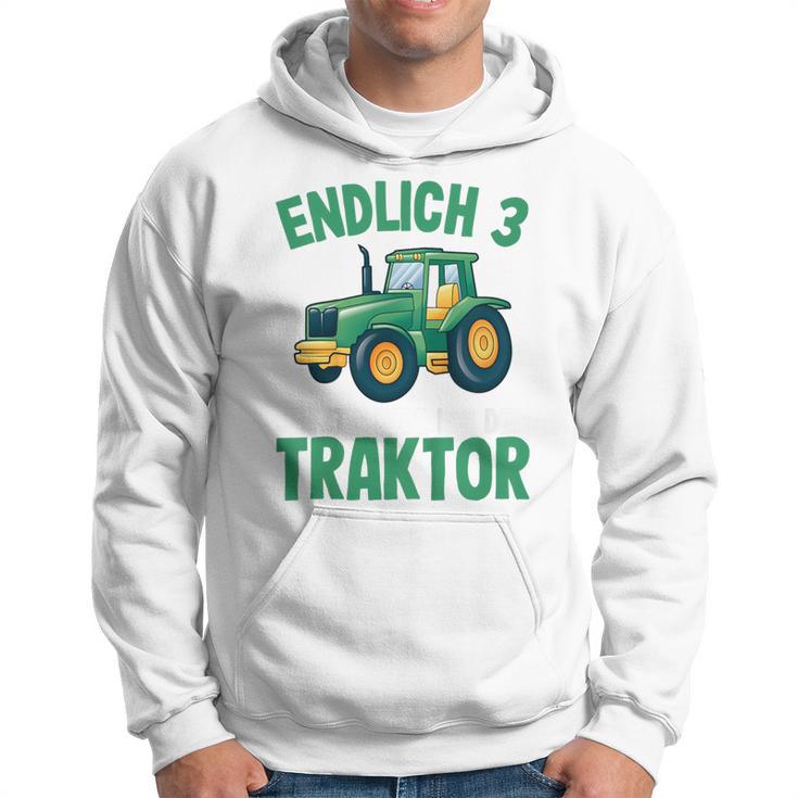 Children's Tractor Boys 3 Years 3Rd Birthday Boys Tractor Kapuzenpullover