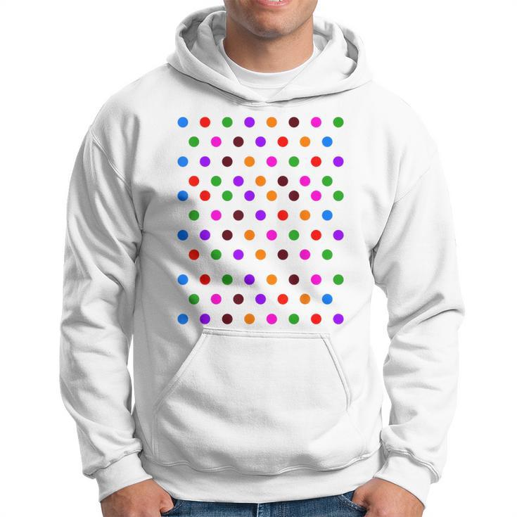 Colourful With Polka Dots S Kapuzenpullover