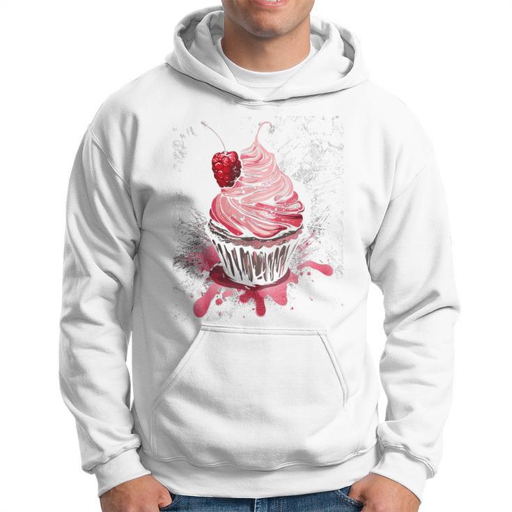 Cupcake-Weinlese Kapuzenpullover