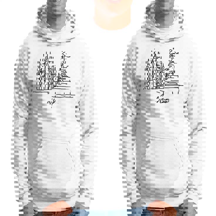 Duomo Di Milano Italia Milán Italiaiajesacaciones Souvenir Sudadera