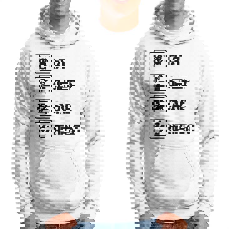 Eat Sleep Save Repeat Ambulancia Conductor Primeros Auxilios Rescate Regalo Sudadera