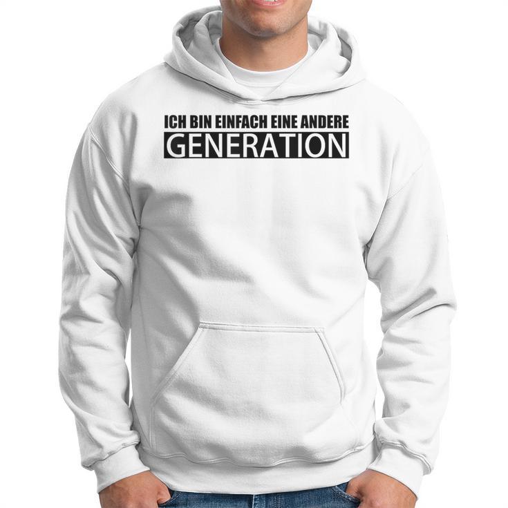 I Am Another Generation Gray Kapuzenpullover