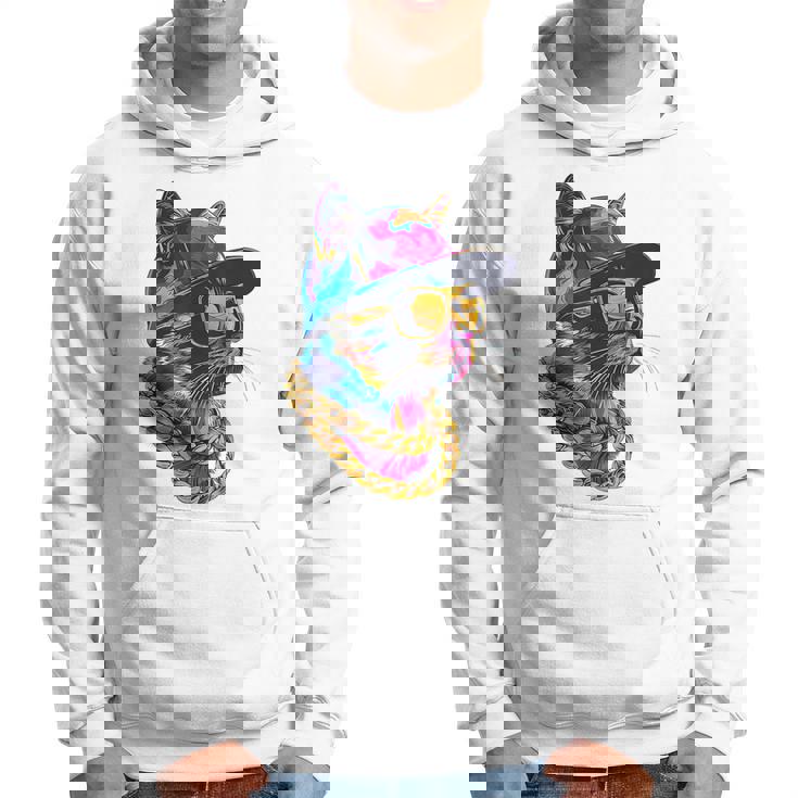Genial Hip Hop Cat Urban Streetwear B-Boy Graffiti Sudadera