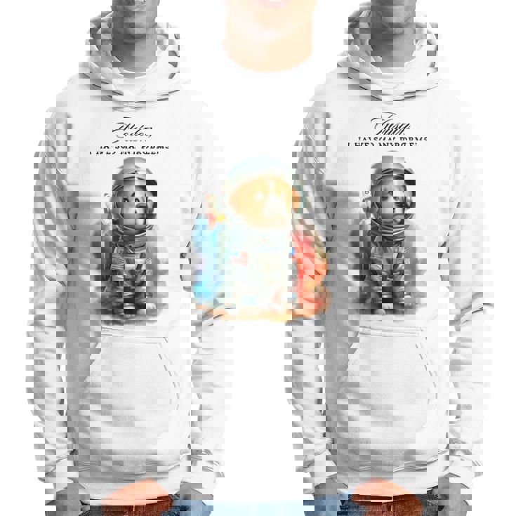 Houston Tengo Demasiados Problemas Diseños Divertidos Manga Larga Sudadera