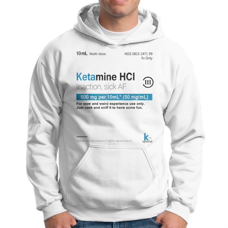 Ketamine Hci Keta Trip Rave Festival Techno Kapuzenpullover