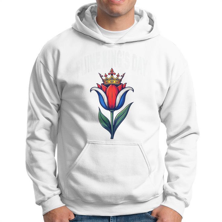 Koningsdag Países Bajos 2025 Crown Kings Day Ámsterdam Sudadera