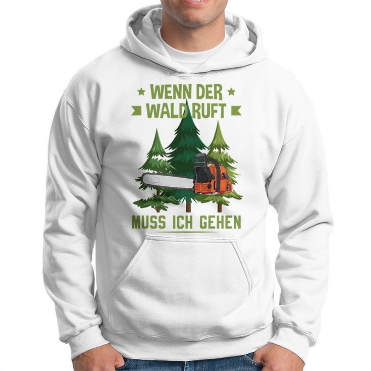 Long-Sleeved Lumberjack Wenn Der Wald Ruft Muss Ich Gehen Kapuzenpullover