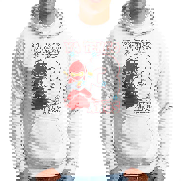 Niños 3 Años Cumpleaños Niño Ya Tengo 3 Años Ninja Sudadera