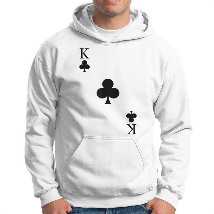 Playing Card Cross King Poker Card Game Carnival Costume Kapuzenpullover