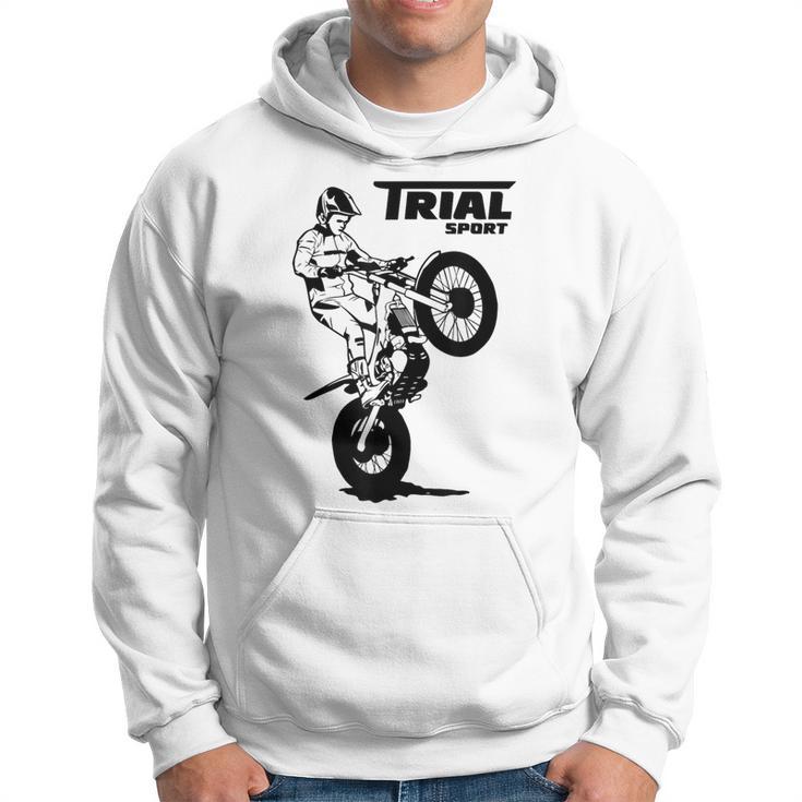 Trial Motorcycle Trial Rider Moto Trial Kapuzenpullover