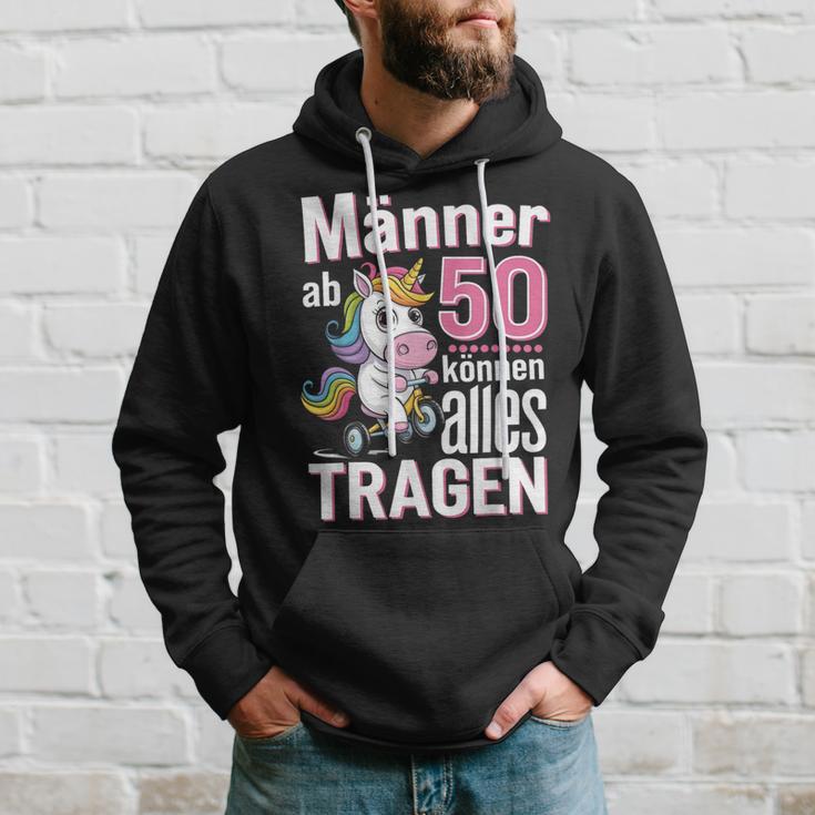 From 50 Can Wear Everything 50Th Birthday Slogan Humour Kapuzenpullover Geschenke für Ihn