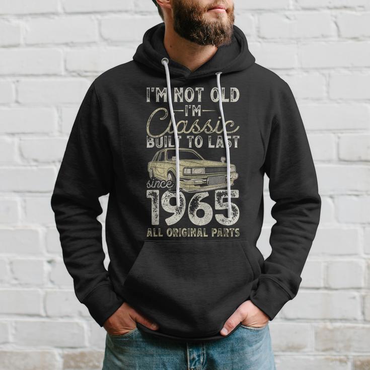 60 Geburtstag Seit 1965 Oldtimer 60 Jahre Alt Kapuzenpullover Geschenke für Ihn