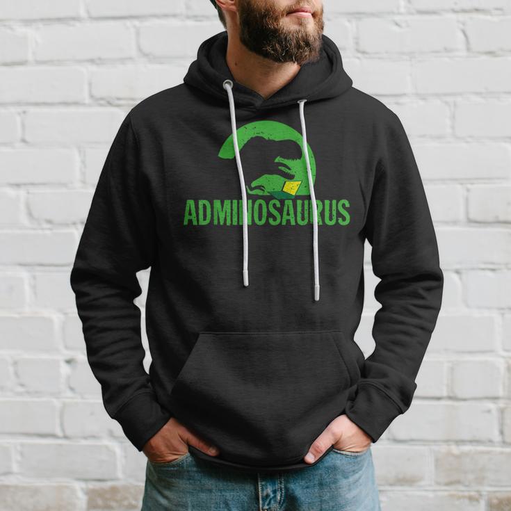 Adminosaurus Administrator It Informatician Nerd Kapuzenpullover Geschenke für Ihn