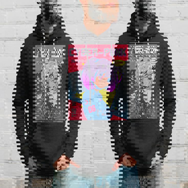 Anime Japonés Cyberpunk Cyberpunk Sudadera Regalos para él