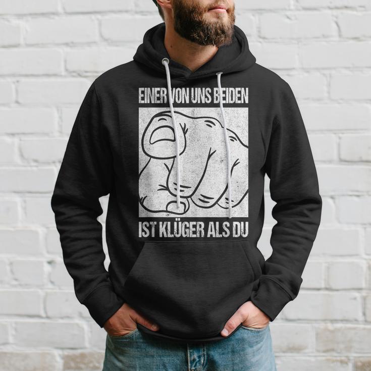 Aon Us Beiden Ist Klüger Als Du Ironie Statement Fun Kapuzenpullover Geschenke für Ihn