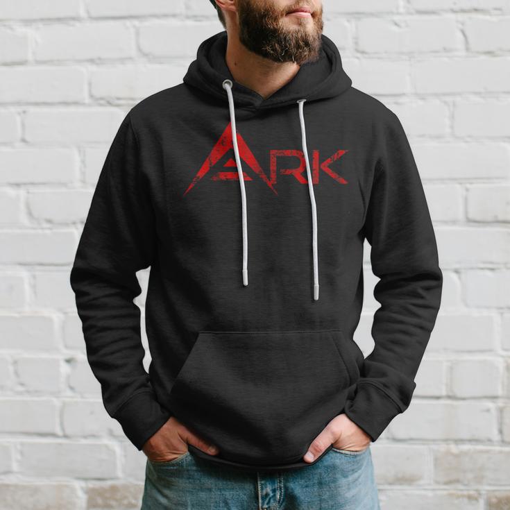 Ark Kryptocurrency -Intage & Distressed Logo Kapuzenpullover Geschenke für Ihn