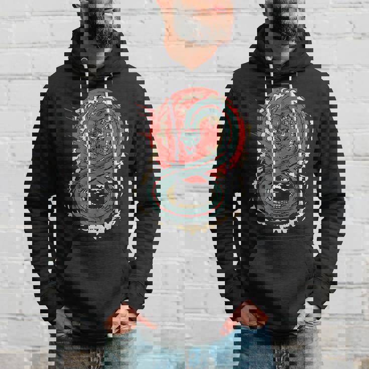 Art Japonais Kanji Dragon Japonais Sun Streetwearintage Rétro Sweat à capuche Cadeaux pour lui