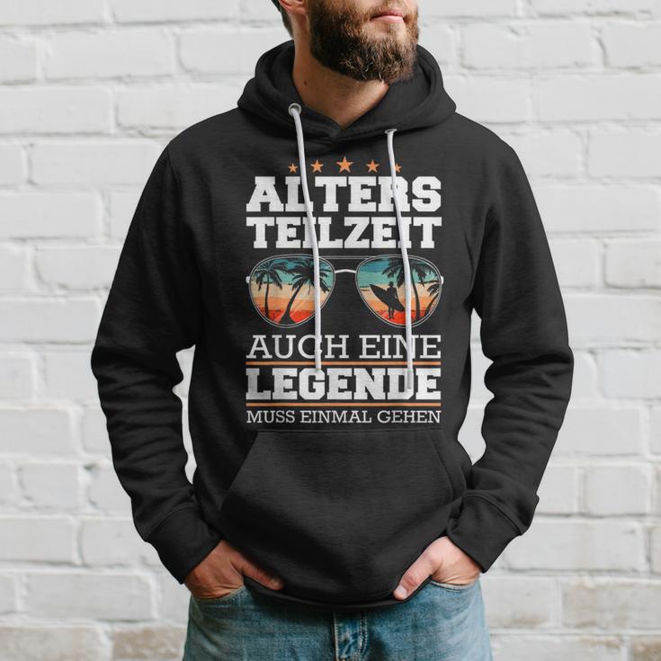 Atz Altersteilzeit Auch Eine Legende Muss Einmal Gehen Kapuzenpullover Geschenke für Ihn