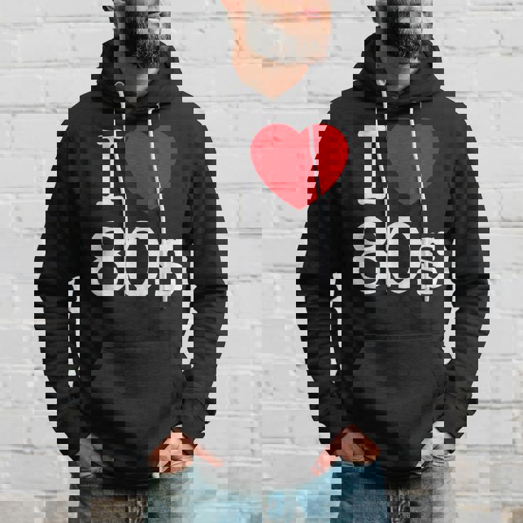 Back To 80'S Intage Retro I Love 80'S Graphic Sudadera Regalos para él