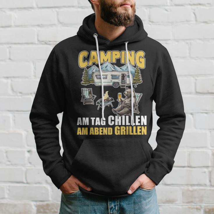 Barbecue And Chillen Camper Saying Caravan Camping Kapuzenpullover Geschenke für Ihn