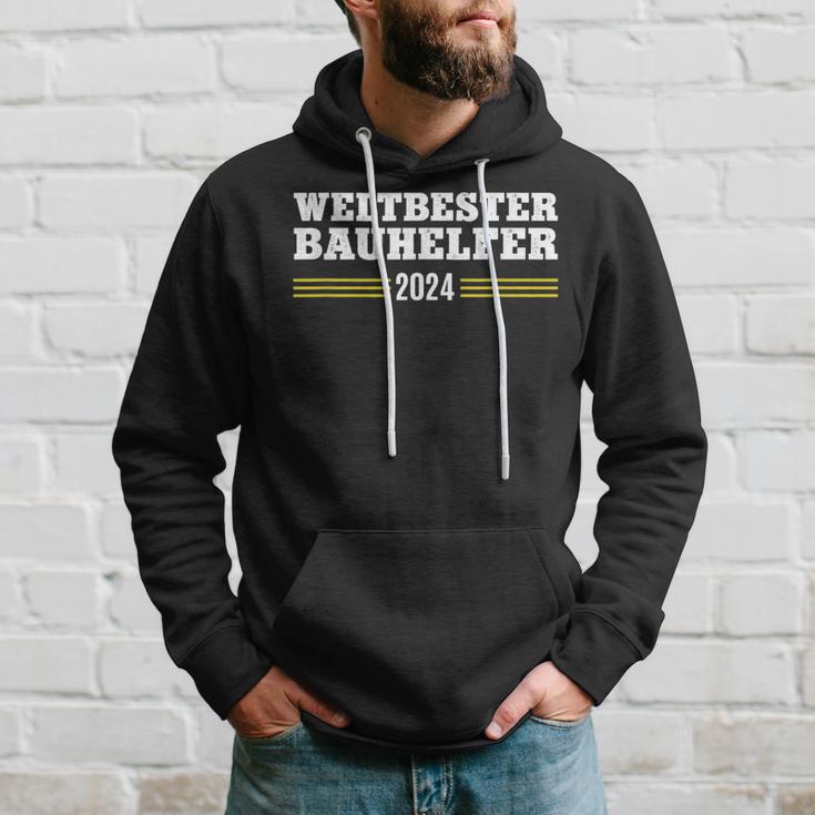 Bauhelfer 2024 Thank You Construction Worker Construction Craftsman Construction Site Kapuzenpullover Geschenke für Ihn