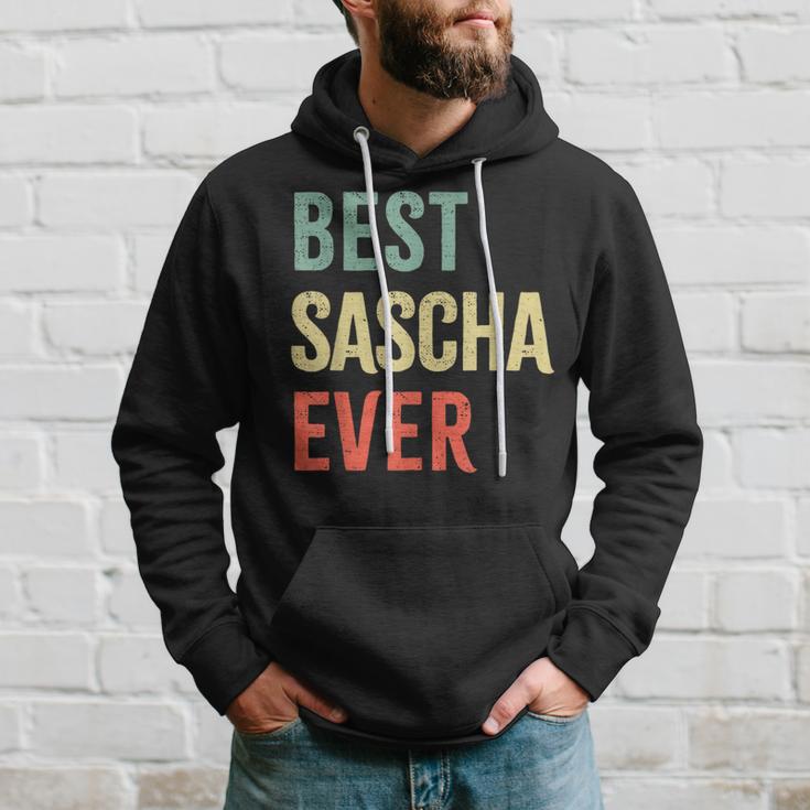 Best Sascha Ever First Name Kapuzenpullover Geschenke für Ihn