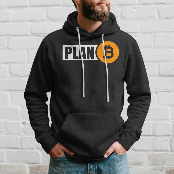 Bitcoin Plan B Cryptocurrency Investor Btc Merchant Kapuzenpullover Geschenke für Ihn