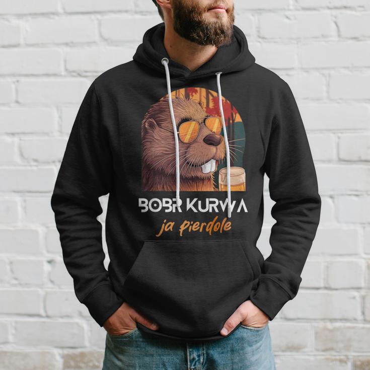 Bober Kurwa Polish Beaver Meme Bobr Ja Pierdole Kapuzenpullover Geschenke für Ihn