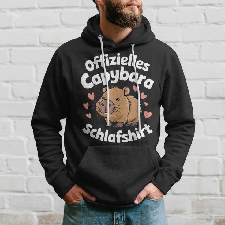 Capybara Official Capybara Sleep Kapuzenpullover Geschenke für Ihn