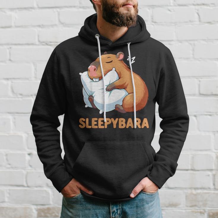 Capybara Sleep Sleepybara Nightdress Capybara Sleep Kapuzenpullover Geschenke für Ihn