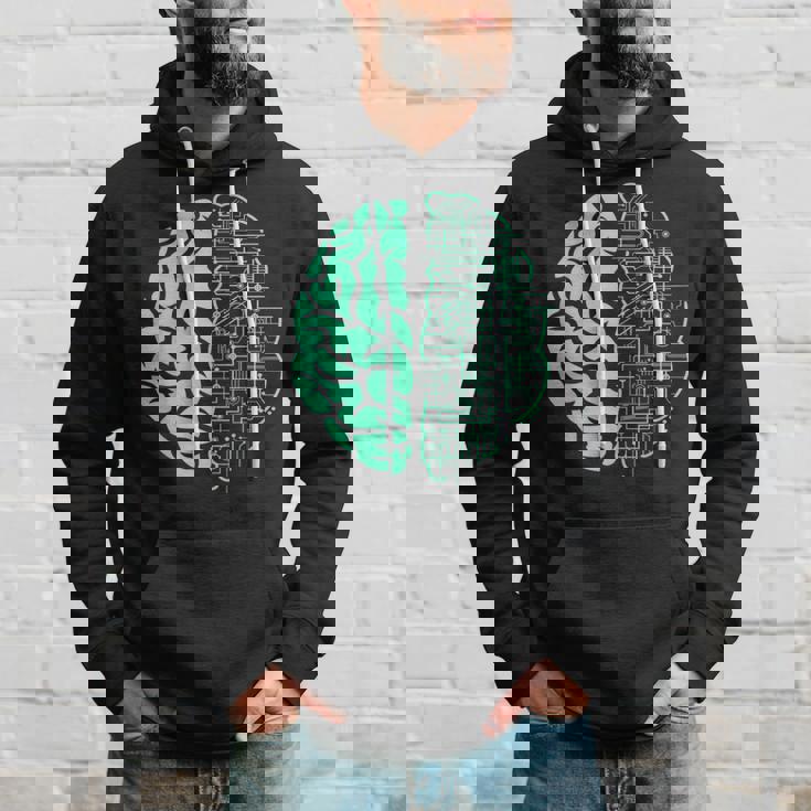 Cerveau Électrique Intelligence Artificielle Sweat à capuche Cadeaux pour lui