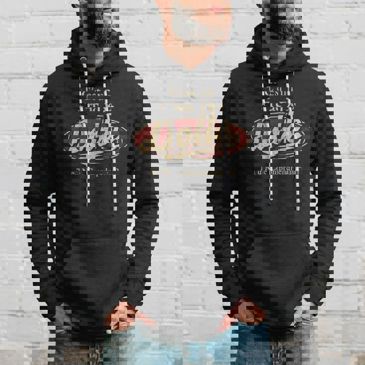 C'est Un Dolle Truc De Tu Ne Comprendrais Pas Dolle Nom Sweat à capuche Cadeaux pour lui