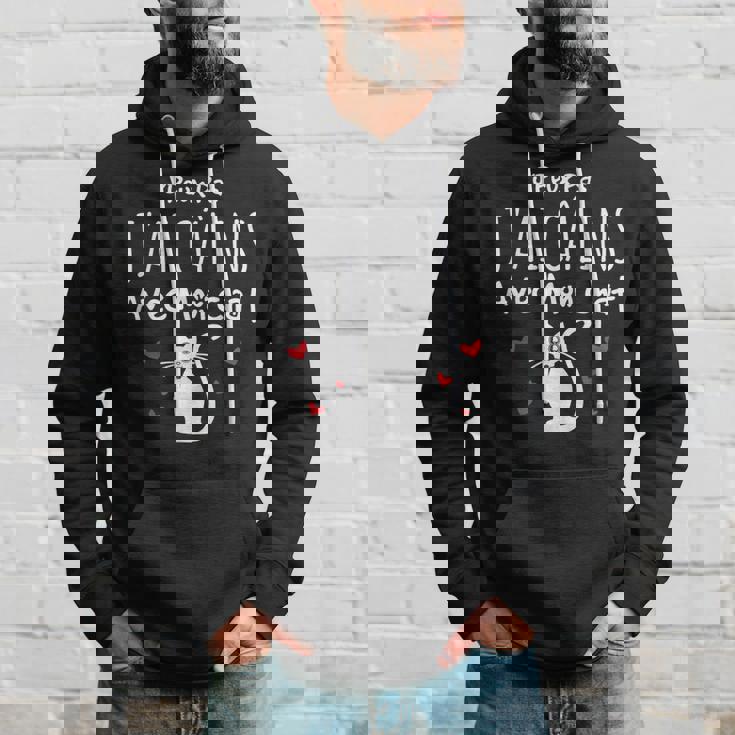 Chat Humour Je Peux Pas J'ai Câlins Avec Mon Chat Sweat à capuche Cadeaux pour lui
