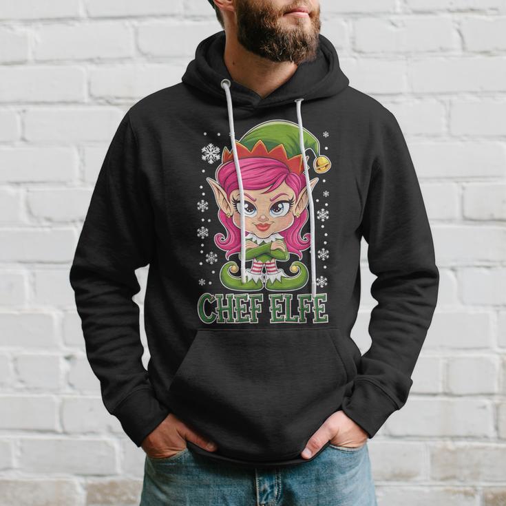 Chef Elf Saying Outfit Christmas Kapuzenpullover Geschenke für Ihn