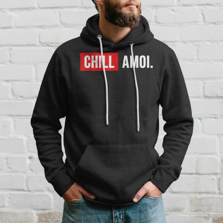 Chill Amoi X Dahoam Hoamat Bayern Culture Chill Mal Fun Kapuzenpullover Geschenke für Ihn