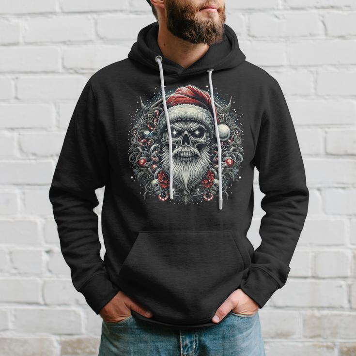 Christmas Skull Christmas Death Heavy Xmas Kapuzenpullover Geschenke für Ihn