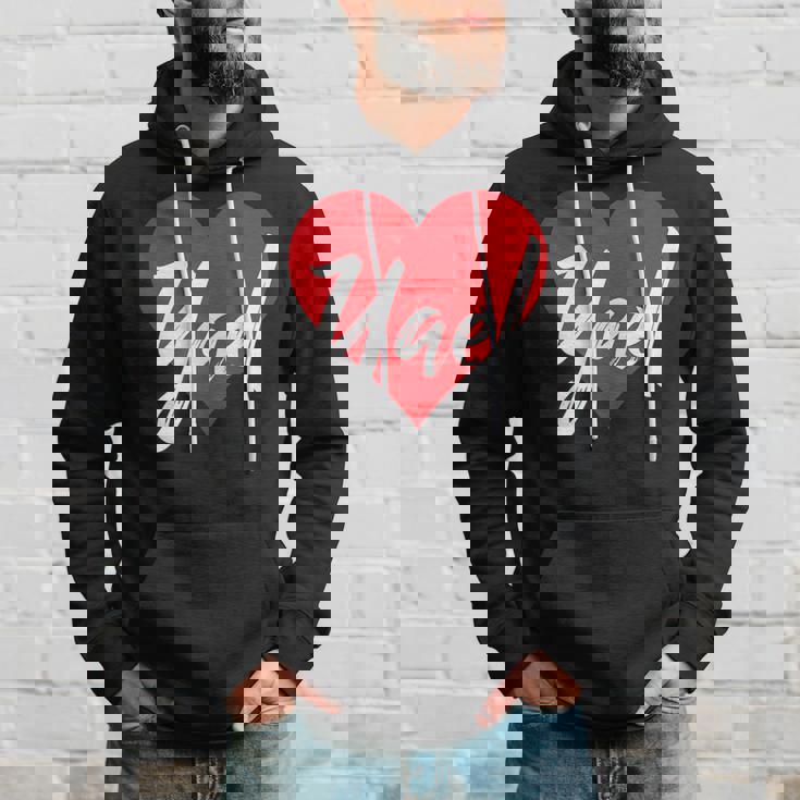 Con El Nombre I Love Yael I Heart Named Sudadera Regalos para él