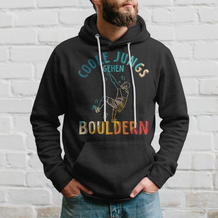 Coole Boys Go Bouldering Climbing Children's Kapuzenpullover Geschenke für Ihn