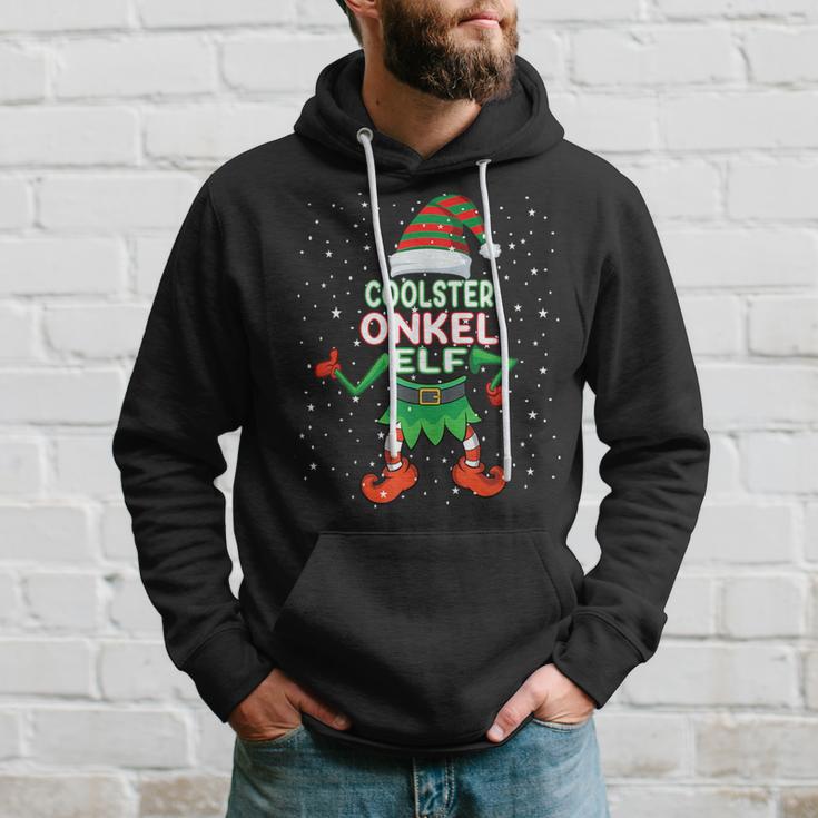 Coolster Uncle Elf Partner Look Family Outfit Christmas Kapuzenpullover Geschenke für Ihn