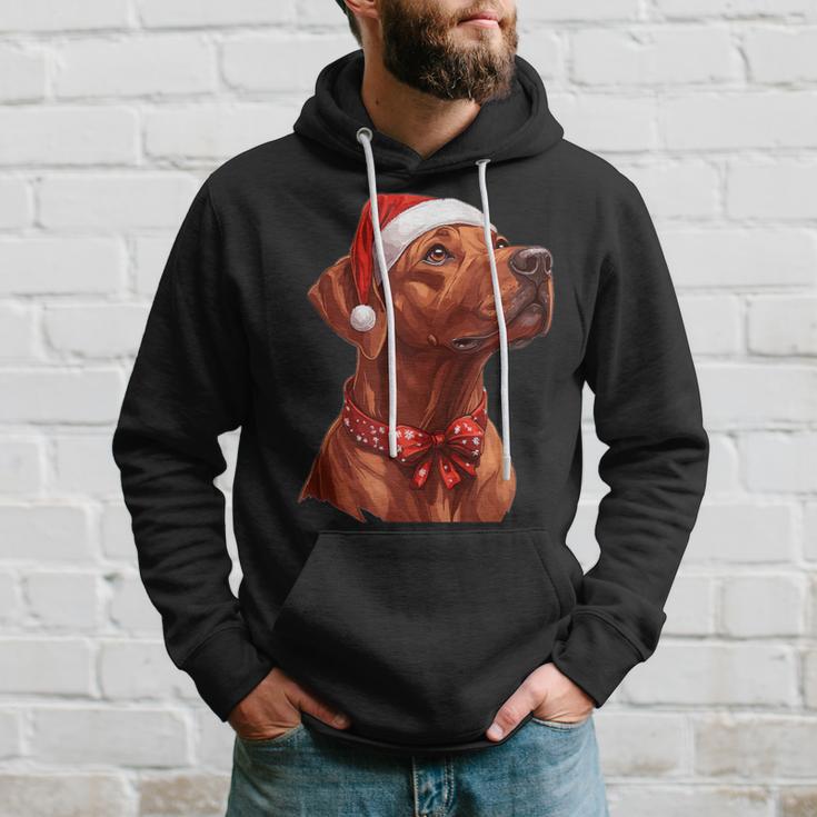 Cute Rhodesian Ridgeback Dog Christmas Merry X-Mas Graphic Kapuzenpullover Geschenke für Ihn