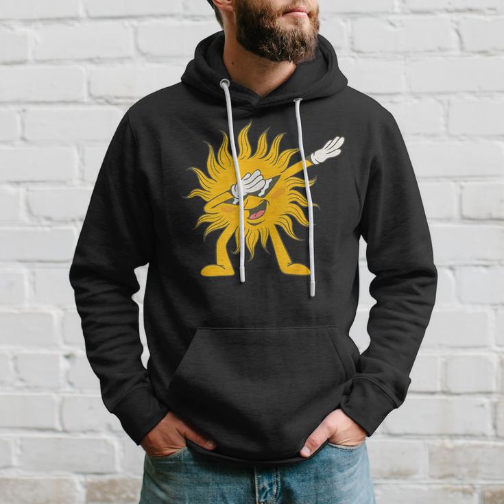 Dabbing Sun Summer Fun Kapuzenpullover Geschenke für Ihn