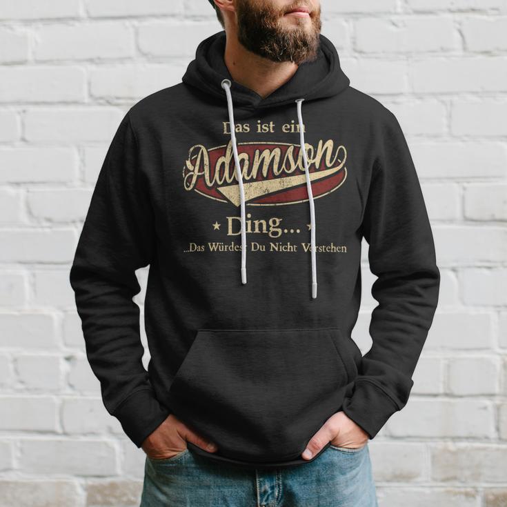 Das Ist Ein Adamson Ding Das Würdest Du Nicht Verstehen Adamson Name Kapuzenpullover Geschenke für Ihn