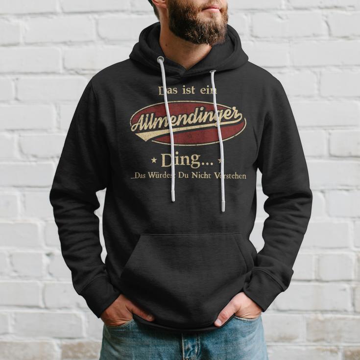 Das Ist Ein Allmendinger Ding Das Würdest Du Nicht Verstehen Allmendinger Name Kapuzenpullover Geschenke für Ihn