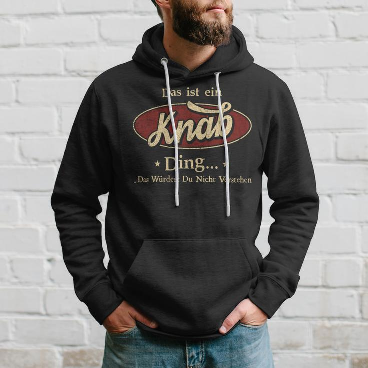 Das Ist Ein Knab Ding Das Würdest Du Nicht Verstehen Knab Name Kapuzenpullover Geschenke für Ihn