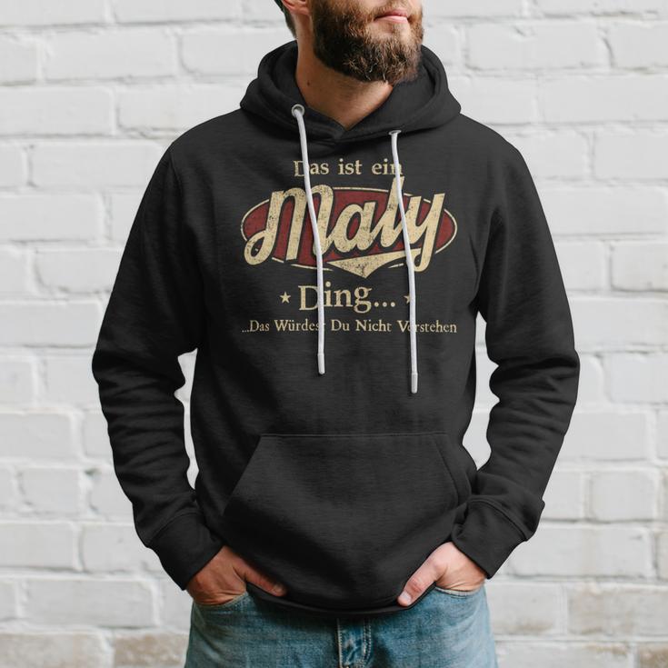 Das Ist Ein Maly Ding Das Würdest Du Nicht Verstehen Maly Name Kapuzenpullover Geschenke für Ihn